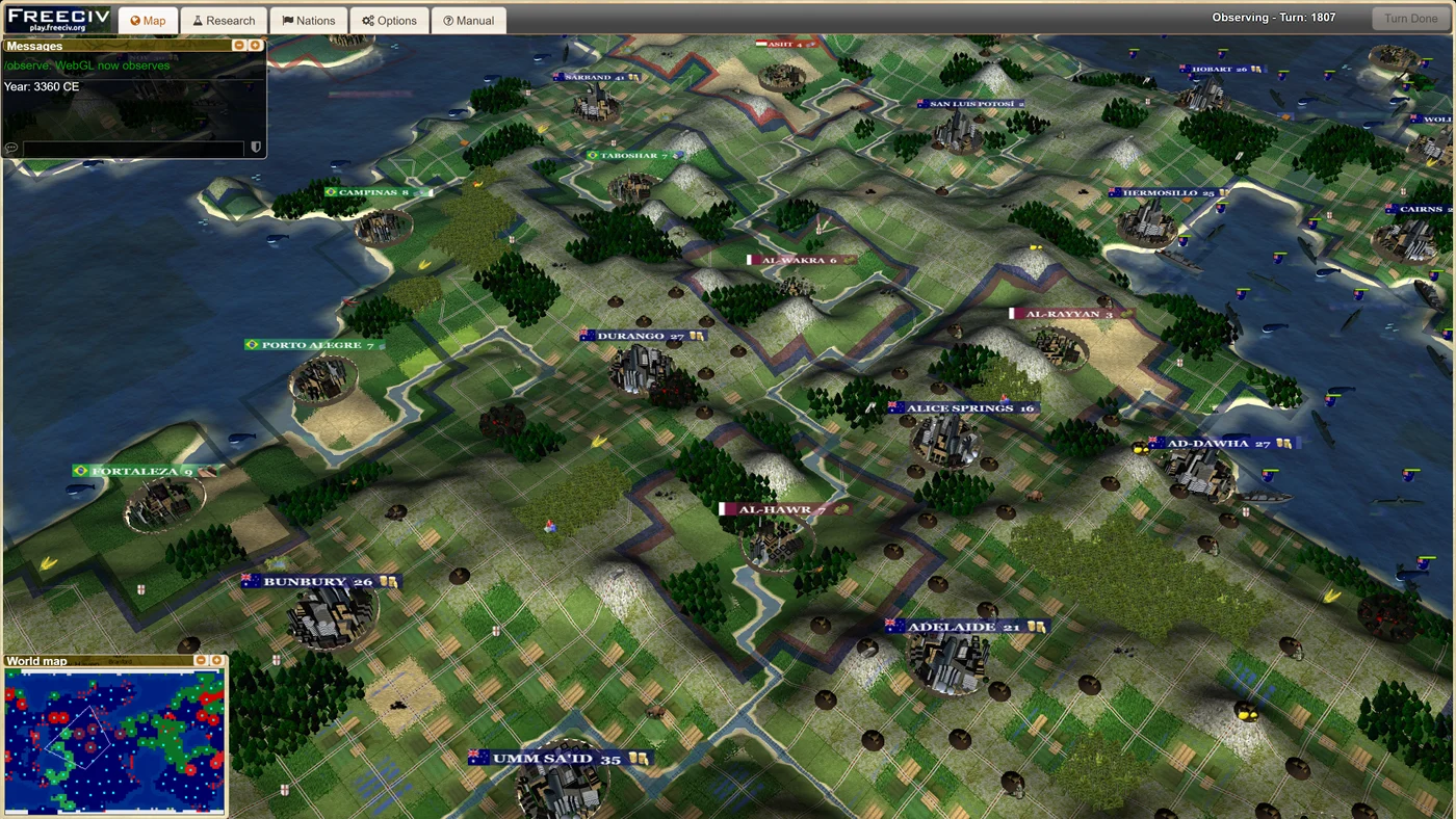 Strategy & simulation game illustration